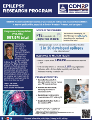 Epilepsy Research Program Summary Sheet